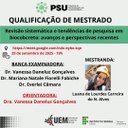 29/09/2025 - QUALIFICAÇÃO DE MESTRADO - Mestranda: Luana de Lourdes C. do Nascimento Alves - Orientadora: Dra. VanessanDaneluz Gonçalves