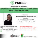 03/10/2025 - QUALIFICAÇÃO - Mestranda: Neucimara Ferreira de Souza da Silva - Orientadora: Dra. Josiane Barbosa Gouvêa / Coorientadora: Dra Silvia Eliane de Oliveira Basso
