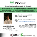 07/10/2025 - DEFESA DE DISSERTAÇÃO - Mestrando: Denis Tozzi Laureano  - Orientadora: Dra.Norma Barbado / Coorientadora Dra. Juliana Bueno Ruiz Rebecca