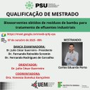 07/10/2025 - QUALIFICAÇÃO - Mestrando: Carlos Eduardo Porto - Orientador: Dr. Julio Cesar Guerreiro
