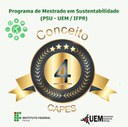 Mestrado em Sustentabilidade recebe Conceito 4